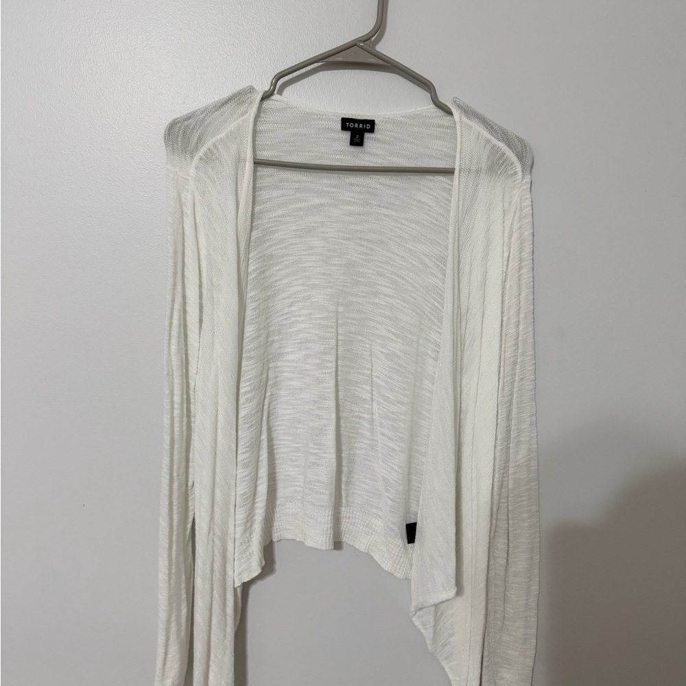 Torrid Women's Cream Cardigan